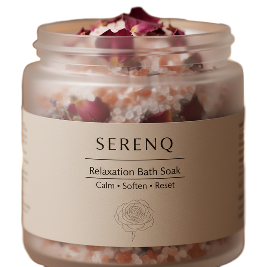 SerenQ Relaxation Bath Soak | Calm, Soften & Reset