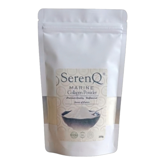 SerenQ Marine Collagen Powder | Premium Unflavoured Collagen (250g)