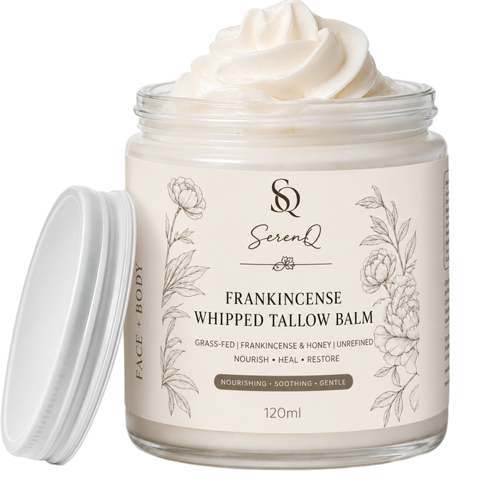 SerenQ Frankincense Whipped Tallow Balm – 120ml