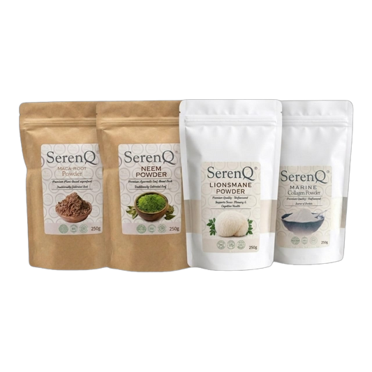 SerenQ Ultimate Wellness 4-in-1 Powder Bundle