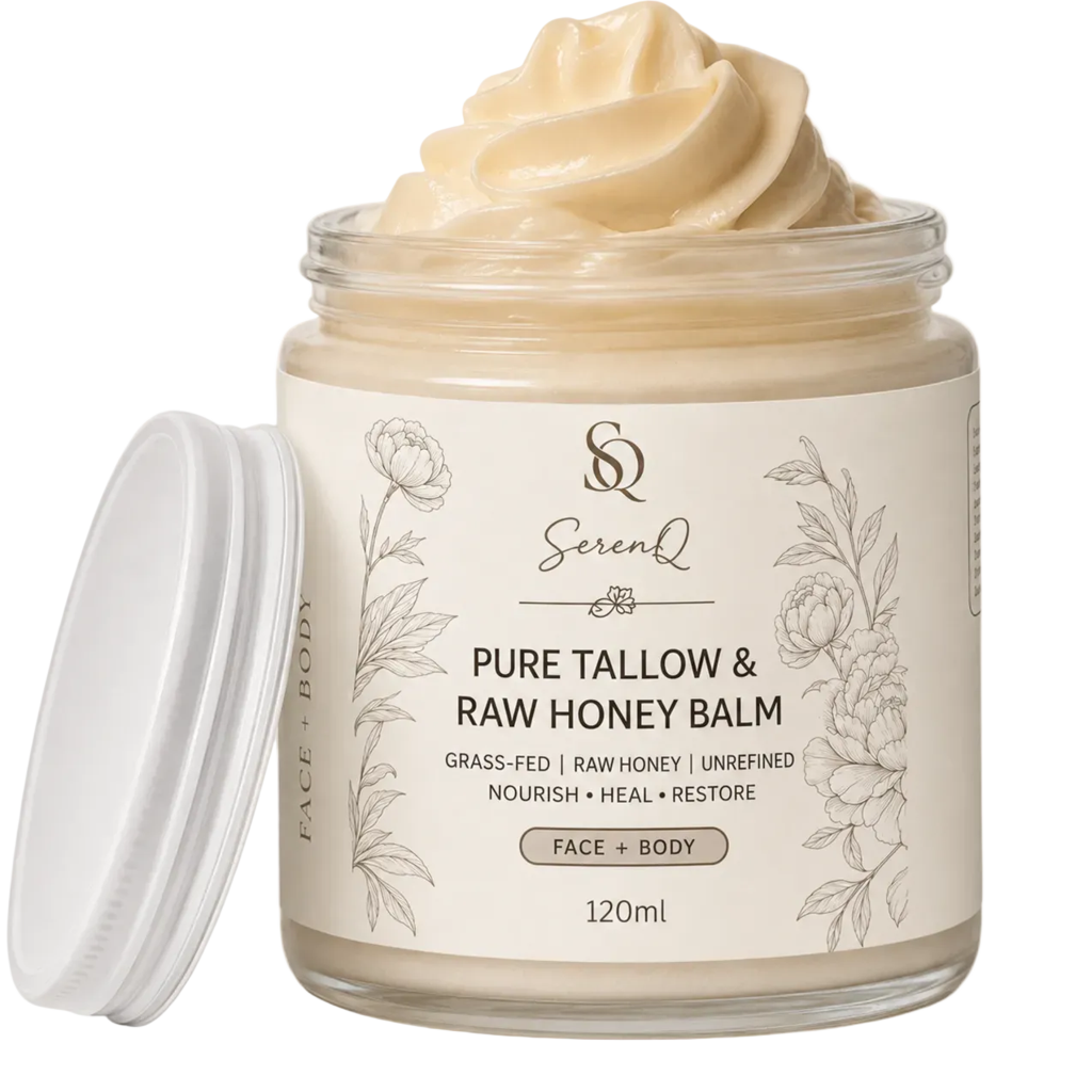 SerenQ Tallow & Raw Honey Balm – 120ml