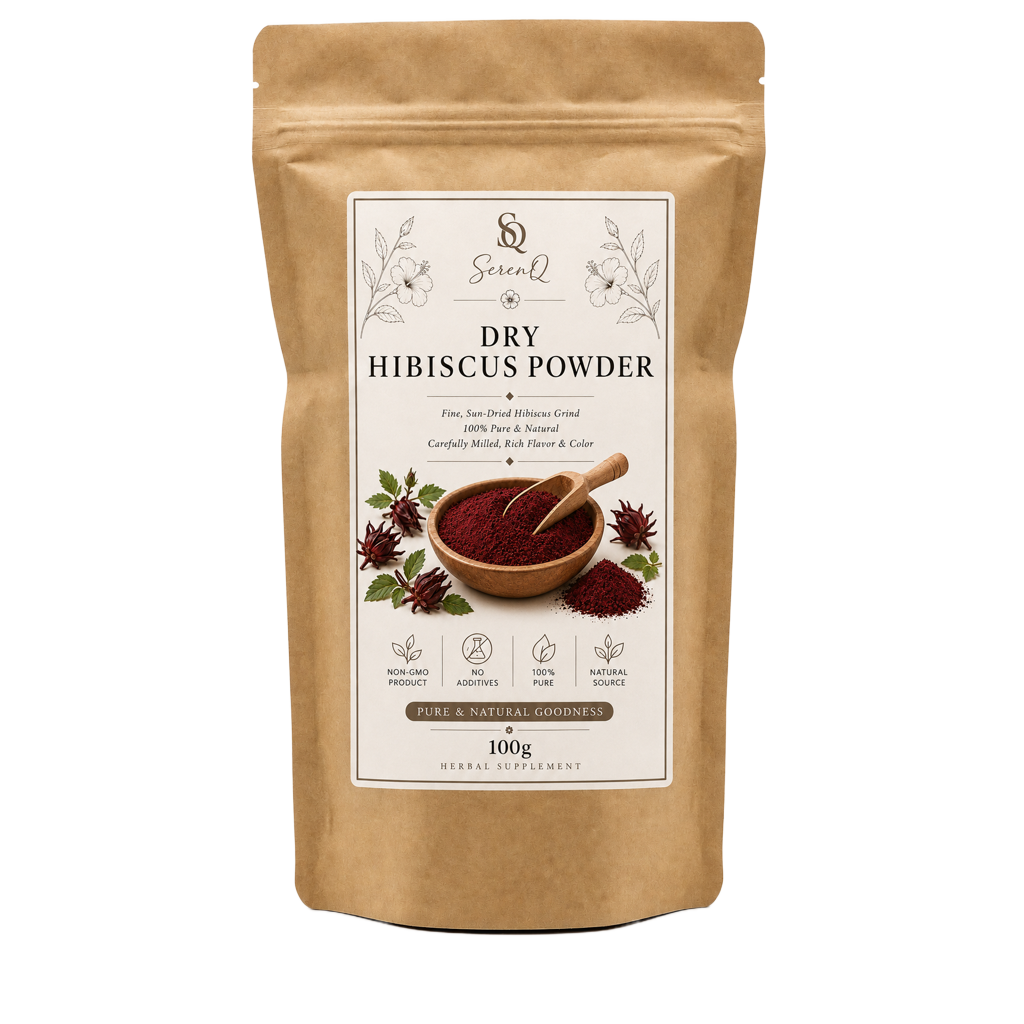 SerenQ Dry Hibiscus Powder | 100g
