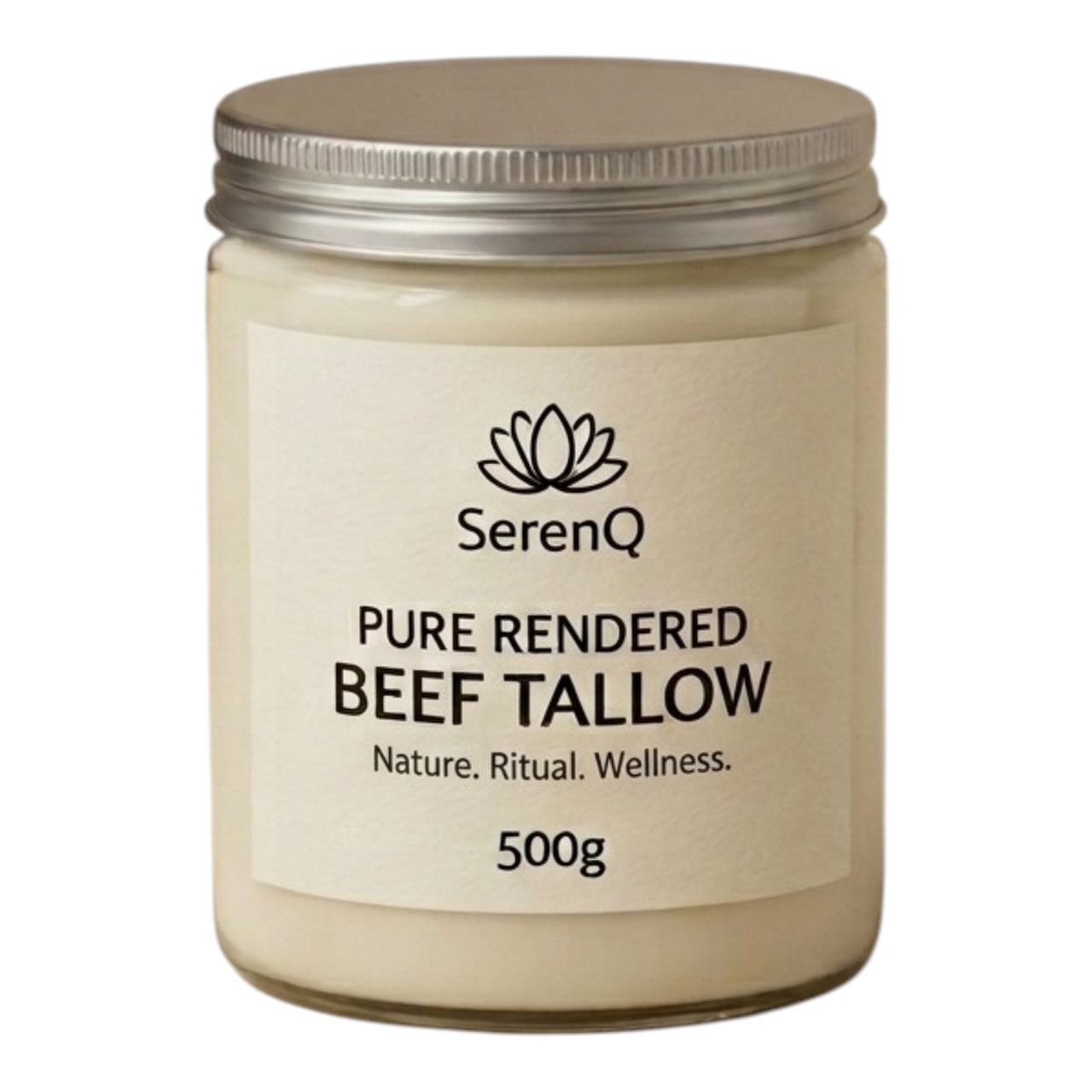 SerenQ Pure Rendered Beef Tallow 500g
