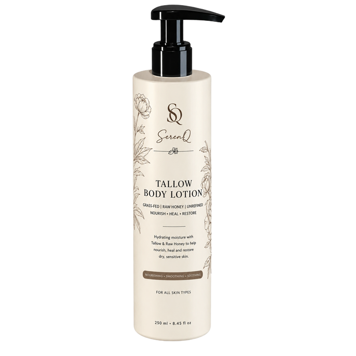 SerenQ Tallow Body Lotion – 120ml