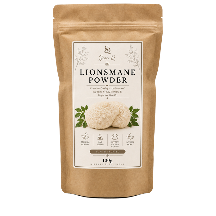 SerenQ Lion's Mane Powder | 100g