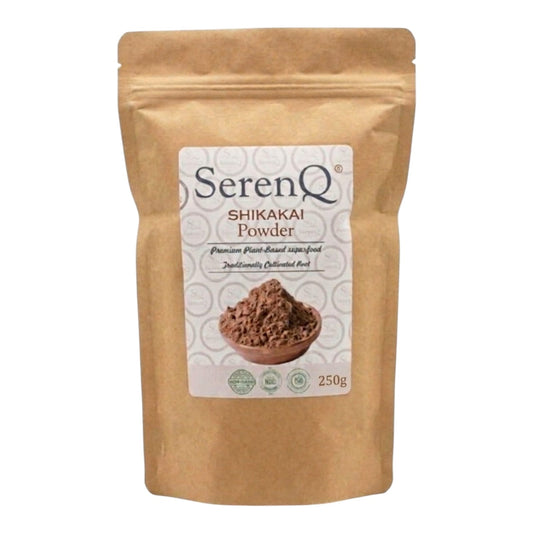 SerenQ Shikakai Powder | Premium Ayurvedic Hair & Scalp Superfood (250g)