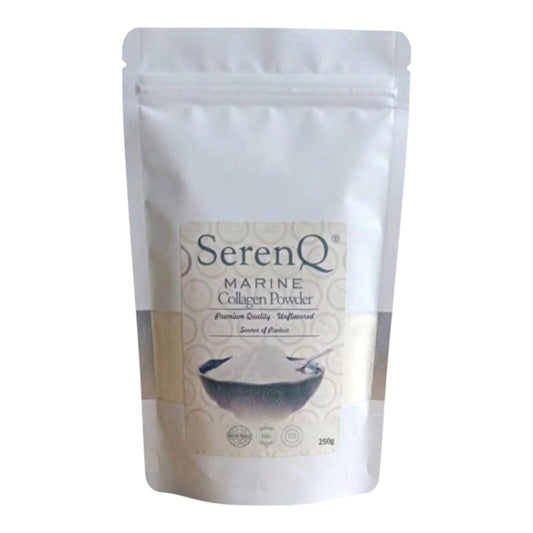 SerenQ Marine Collagen Powder | Premium Unflavoured Collagen (250g)