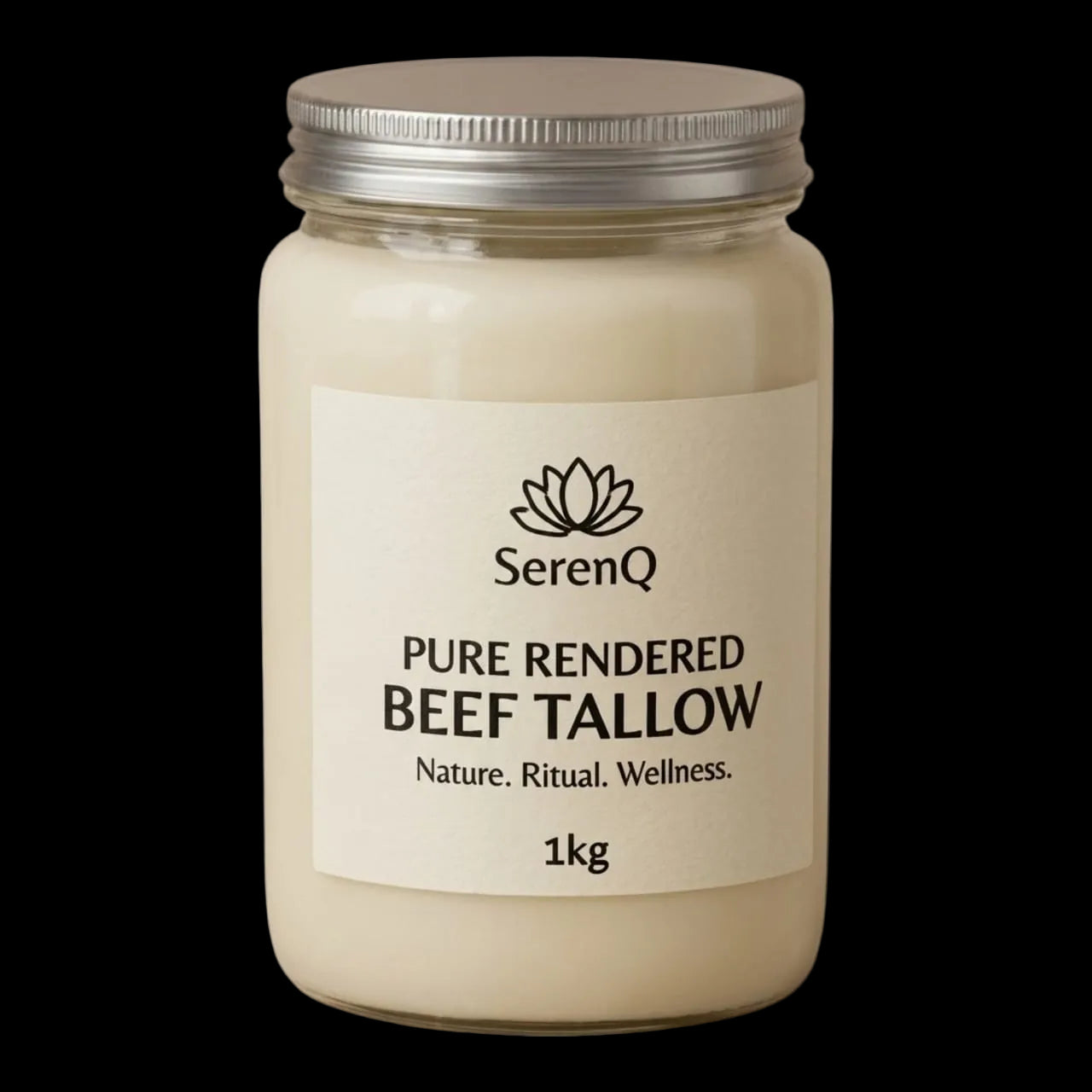 SerenQ Pure Rendered Beef Tallow 1kg