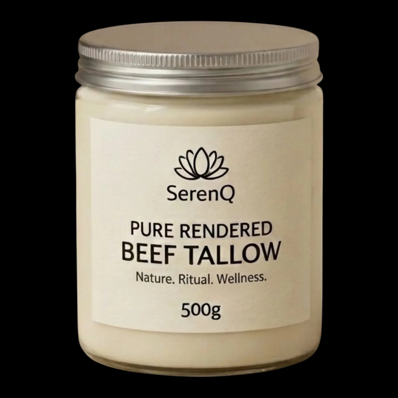 SerenQ Pure Rendered Beef Tallow 500g