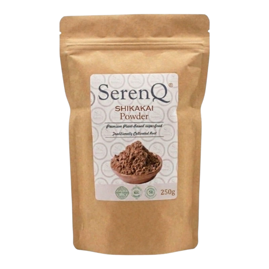 SerenQ Shikakai Powder | Premium Ayurvedic Hair & Scalp Superfood (250g)