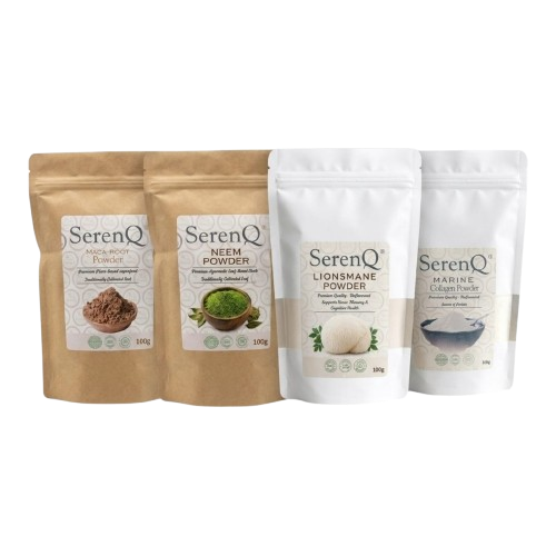 SerenQ Ultimate Wellness 4-in-1 Powder Bundle