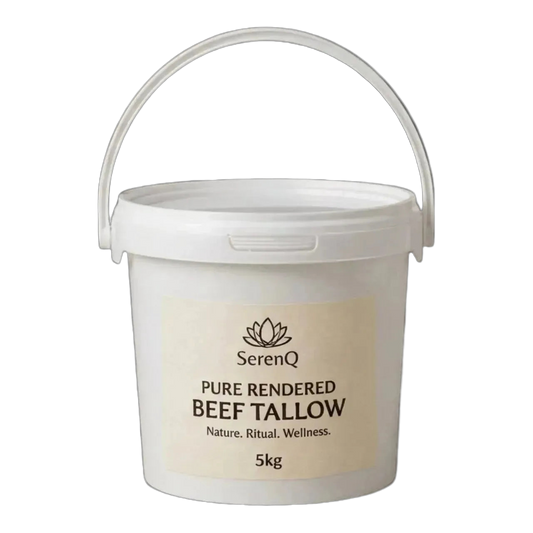 SerenQ Pure Rendered Beef Tallow 5kg — Bulk Pail