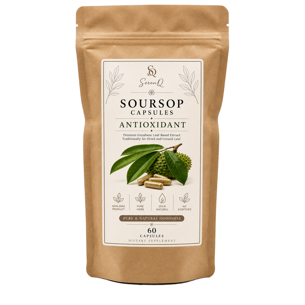 SerenQ Soursop Capsules | Antioxidant | 60 Capsules