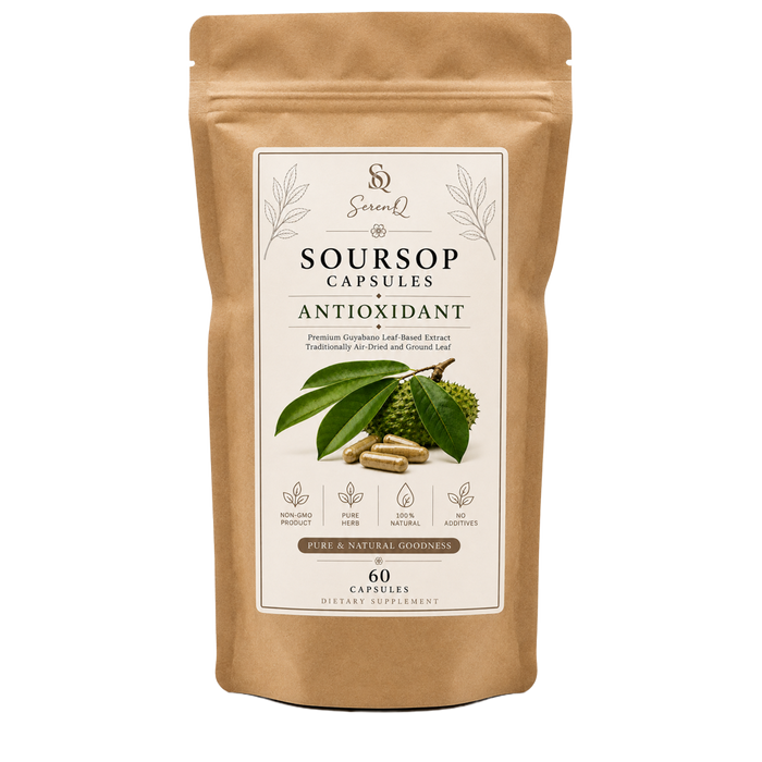 SerenQ Soursop Capsules | Antioxidant | 60 Capsules